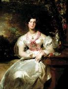 Sir Thomas Lawrence Portrait of the Honorable Mrs Sweden oil painting artist